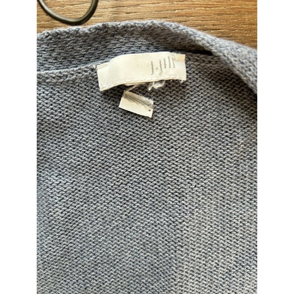 J. Jill Lightweight Color Block Open Cardigan Swe… - image 5
